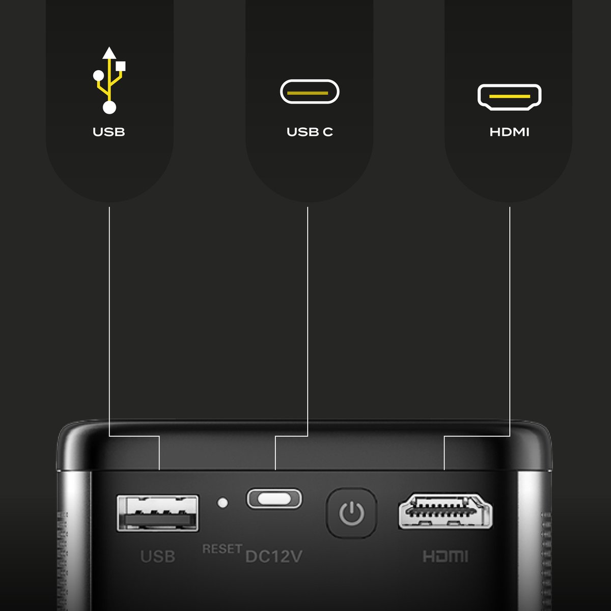 Overmax Multipic 8.1 4K Beamer