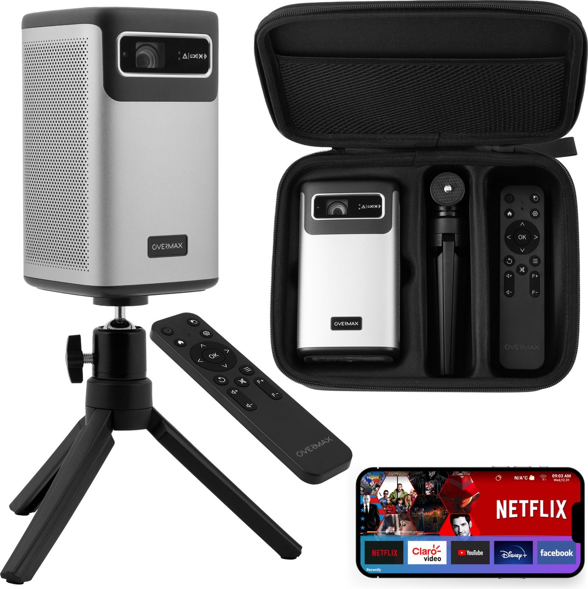 Overmax Multipic 8.1 4K Beamer