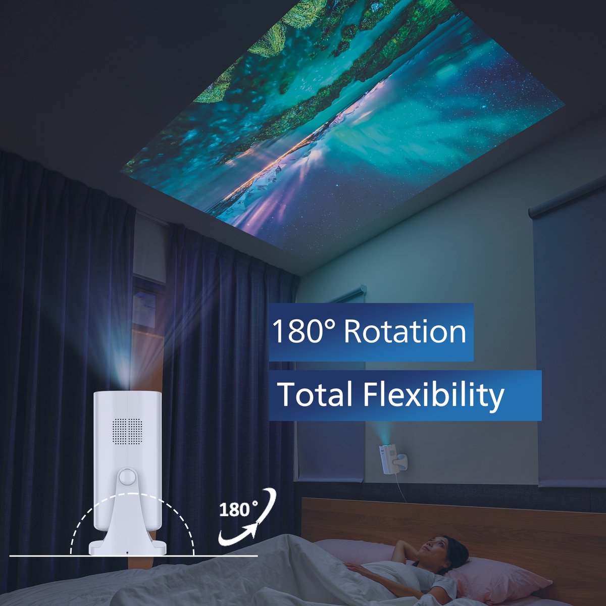 Philips NeoPix 230 Full-HD projector 80 inch