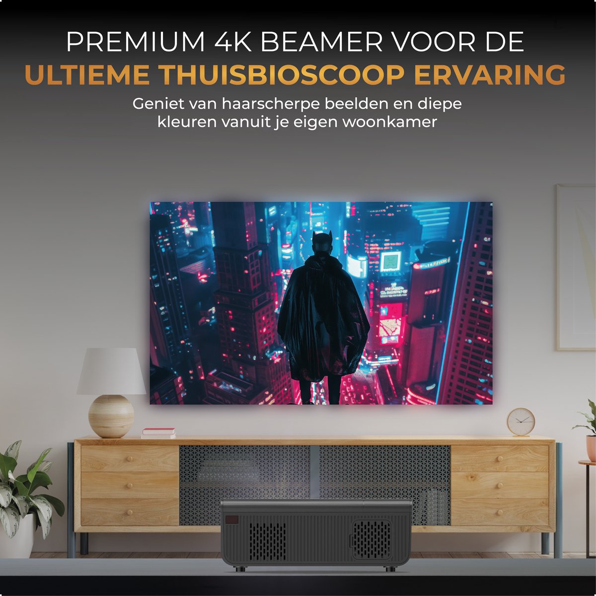 Wat vinden we goed aan de Phonergy Lumora 2025 Mini Beamer Full HD Zwart