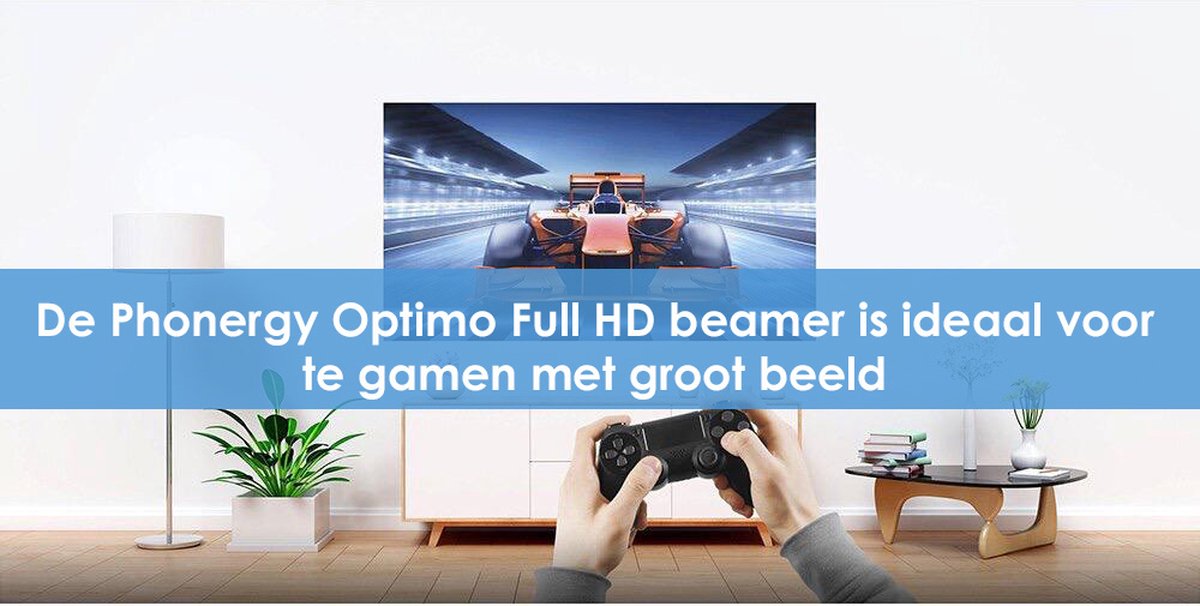 Phonergy Optimo 2025 4K Beamer Zwart