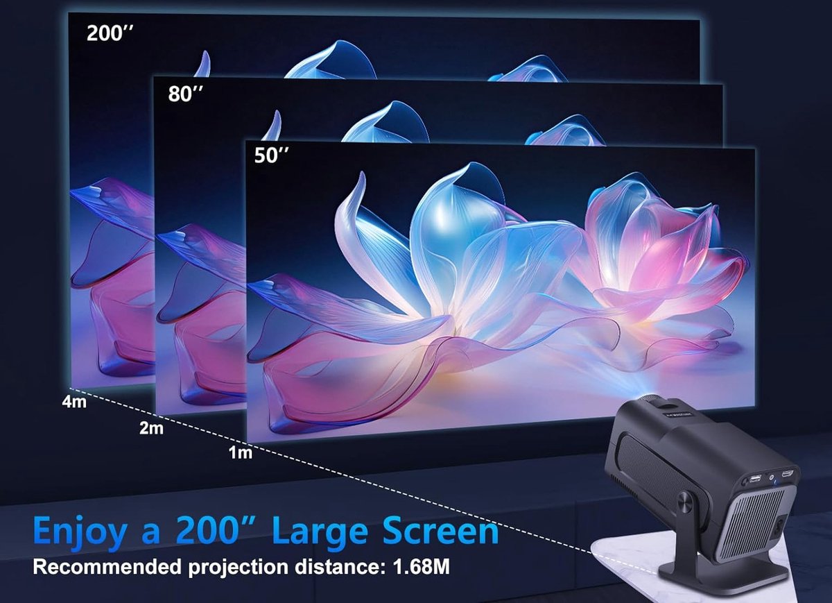 Plafondbeamer Mini Projector