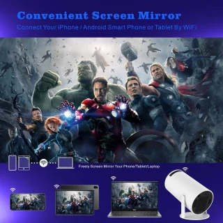 Plafondbeamer Projector Mini