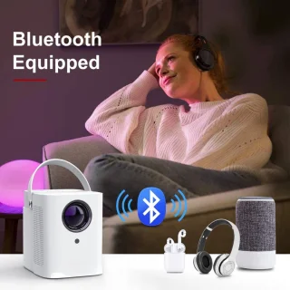 Projector Mini Beamer Draagbaar 5G Bluetooth