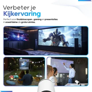 Proun Mini 4K Beamer Android 11.0