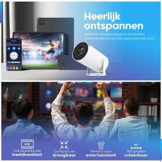Proun Mini 4K Beamer Android 11.0