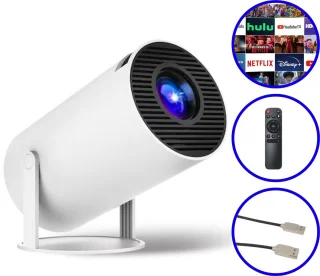 ProVision 4 Mini Beamer Wit 4K WiFi Bluetooth HDMI