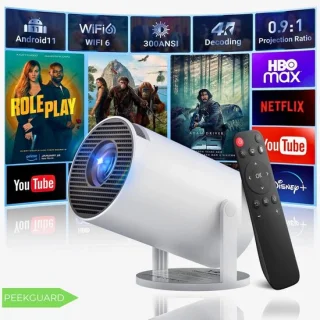 ProVision 4 Mini Beamer Wit 4K WiFi Bluetooth HDMI