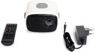 QLT Mini Beamer LED TV Projector Wit