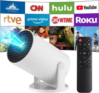 Quovo® mini beamer wit