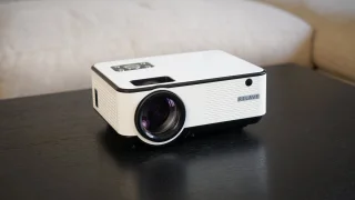 Relave Mini Projector Full HD 6500 Lumens inclusief Projectiescherm