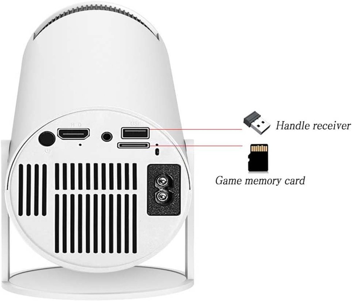 Retro Gameprojector 4K met Gameconsole en 2 Draadloze Controllers