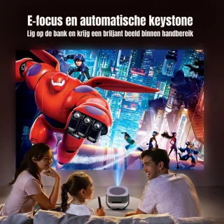 RVV® Minibeamer Projector - Wit
