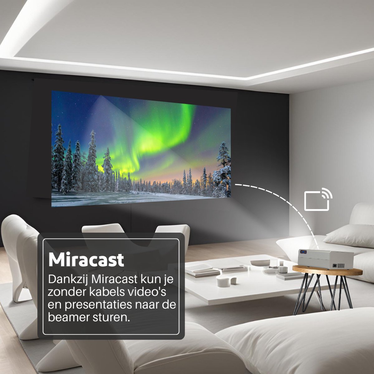 Salora 43BHM2250 Mini Beamer HD LED