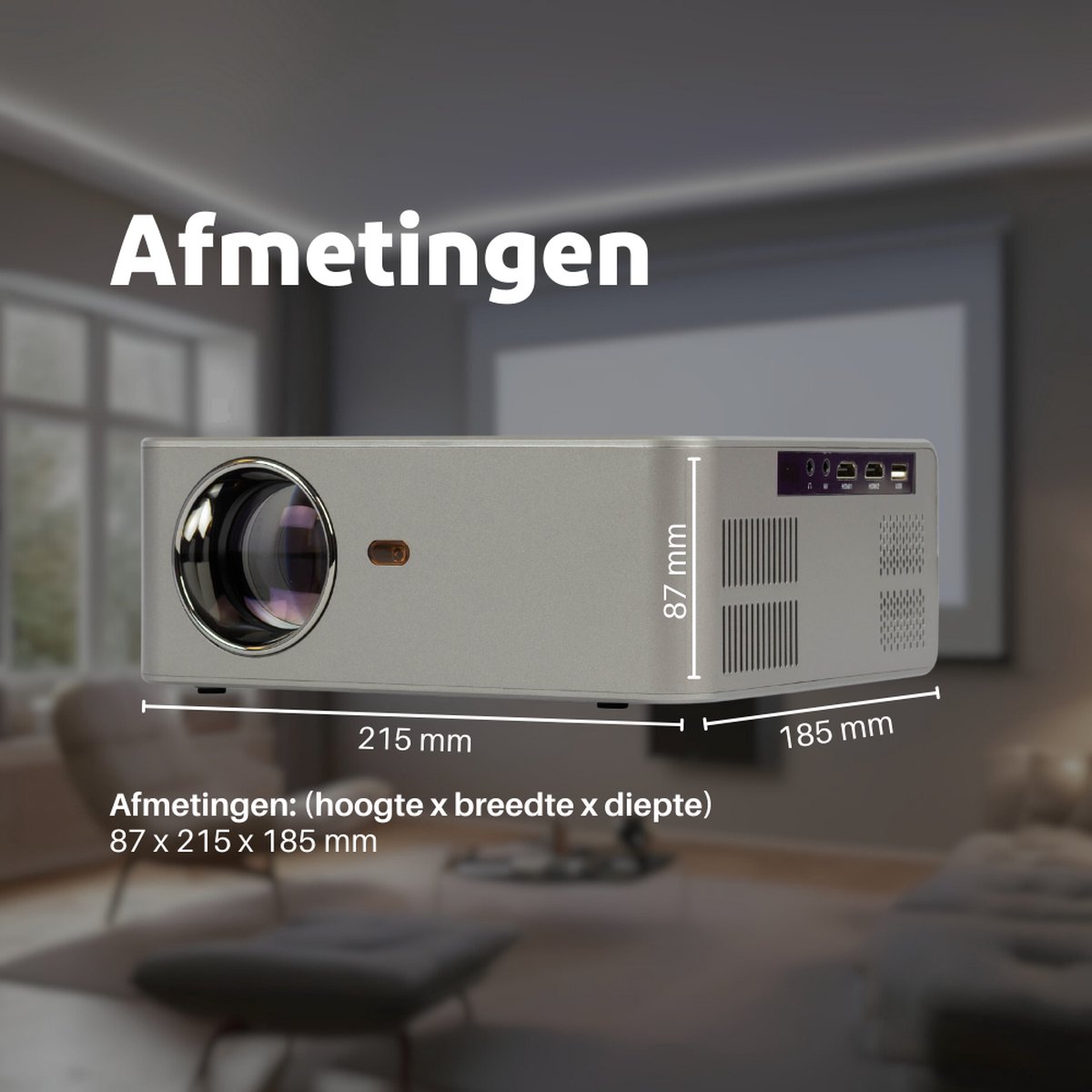 Salora 60BFM4250 Mini Beamer Full HD