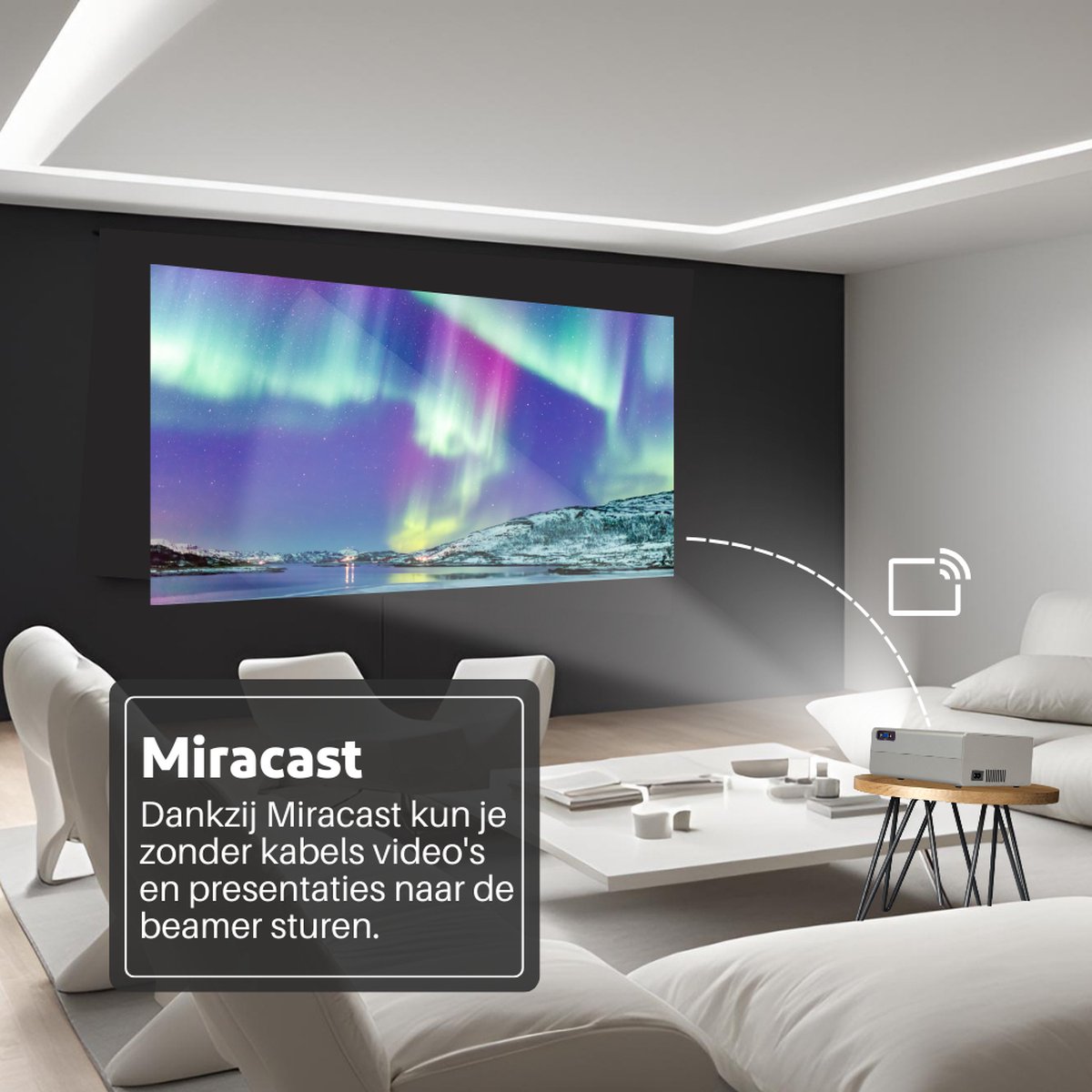 Salora 60BFM4250 Mini Beamer Full HD