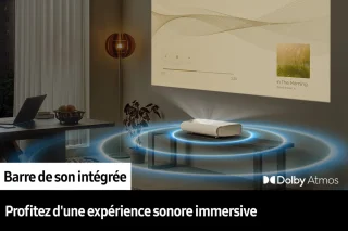 Samsung SP-LPU7DSAX UHD 4K ultrakorte projectieafstand projector wit