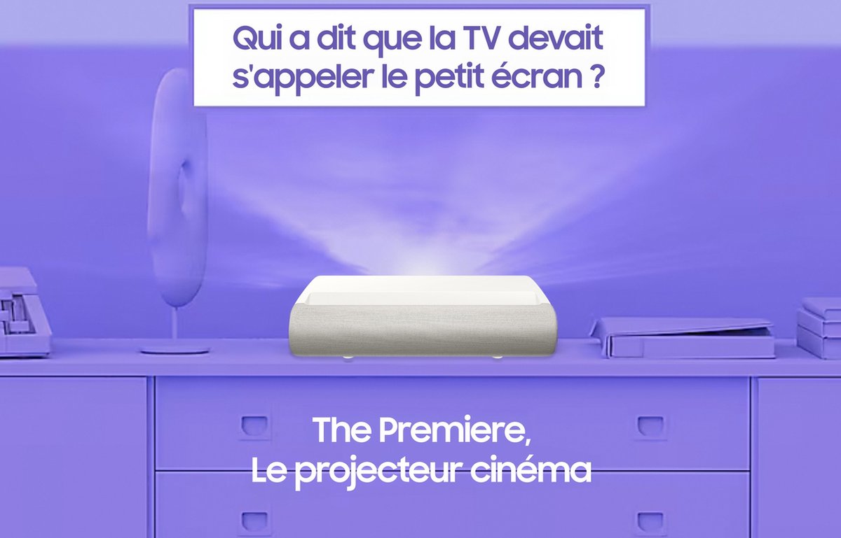 Samsung The Premiere SP-LPU9DSAX UHD 4K projector wit