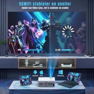 SCH® Draagbare Mini Beamer