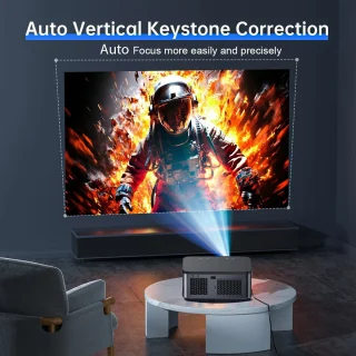 Serolux Android Wifi Full HD Projector 1920x1080P 30.000 Lumen Zwart