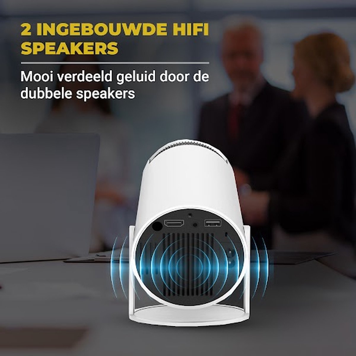 SEZGoods S1 Pro Mini Beamer Smart Projector 4K