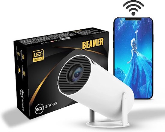 SEZGoods S1 Pro Mini Beamer Smart Projector 4K