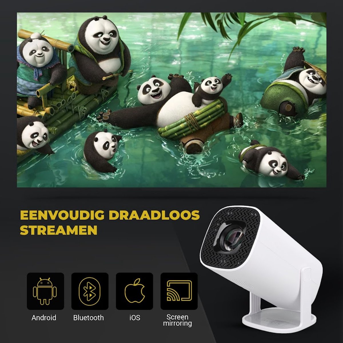 SEZGoods S2 Smart Mini Projector