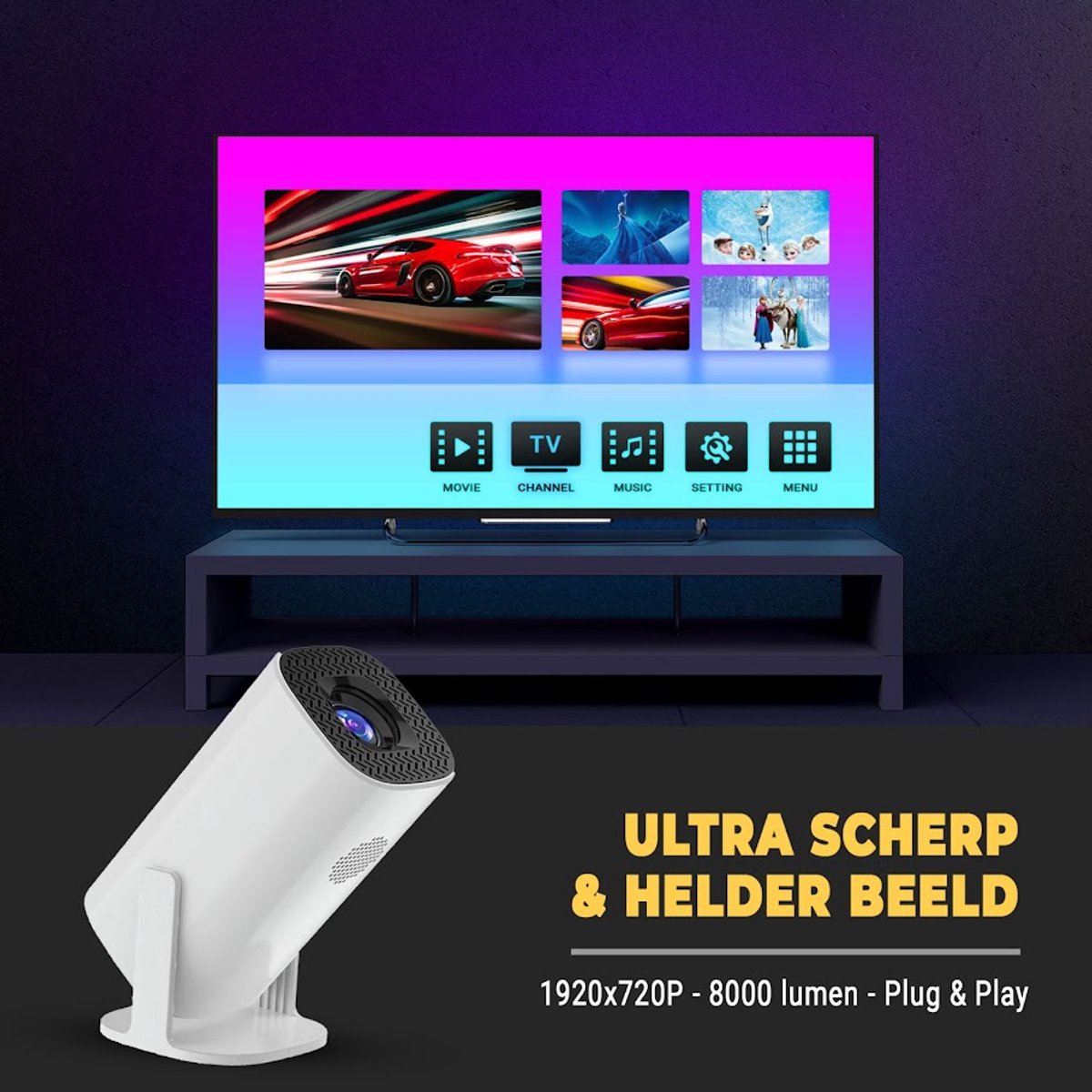 SEZGoods S2 Smart Mini Projector