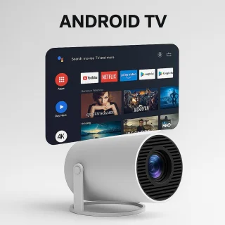 Smart Beamer 4K Draagbaar Android