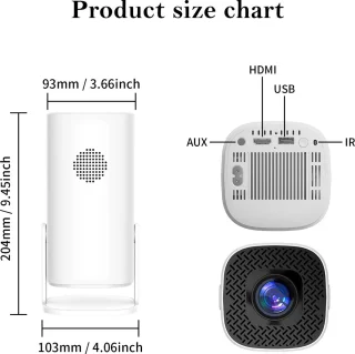 Smart Mini Android 11 Draagbare Projector