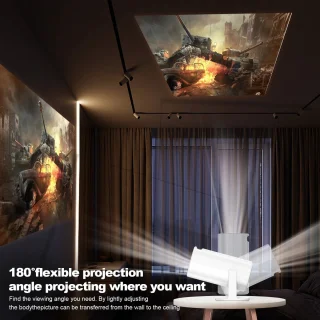 Smart Mini Android 11 Draagbare Projector