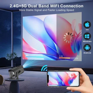Smart Mini Beamer (zwart)