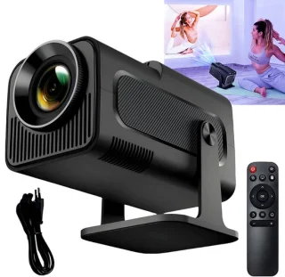 Smart projector – Draagbare mini-projector – Full HD-projector – Zwart