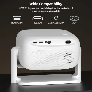 SnelShoppen 4K projector 1080p slimme videoprojector