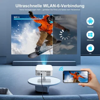 SnelShoppen 4K smart projector
