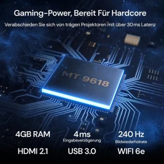 SnelShoppen 4k triple laser beamer