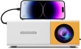 SnelShoppen draagbare mini-projector 1080p