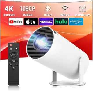 SnelShoppen - Draagbare projector met wifi en bluetooth