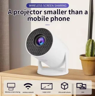 SnelShoppen hy300 mini portable projector 4k