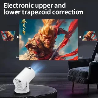 SnelShoppen hy300 mini portable projector 4k
