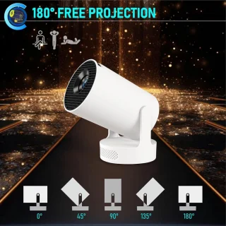SnelShoppen HY300 PRO mini projector, draagbare projector