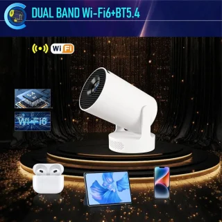 SnelShoppen HY300 PRO mini projector, draagbare projector