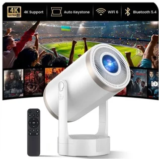 SnelShoppen mini beamer 4k 1080p projector