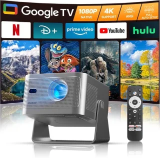 SnelShoppen mini beamer projector 4k