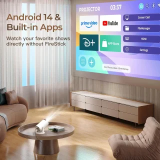 SnelShoppen mini beamer projector