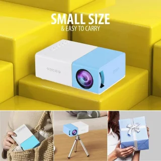 SnelShoppen mini projector 1080p full hd portable