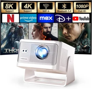 SnelShoppen mini projector 1080p