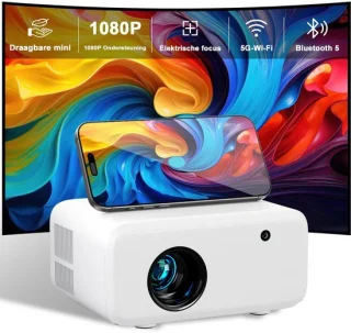 SnelShoppen mini projector draagbare beamer