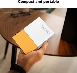 Snelshoppen mini-projector draagbare videoprojector 1080p