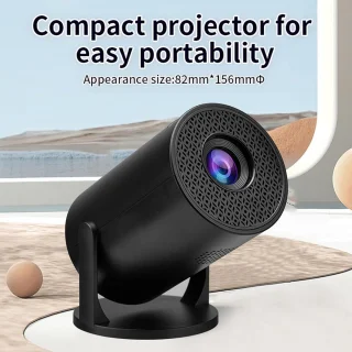 SnelShoppen mini projector met wifi en bluetooth